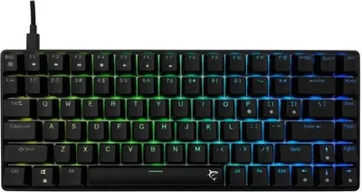 Produktbild von White Shark HAMACHI mechanische Gaming-Tastatur, RGB, blauer Schalter, US-Layout, schwarz (GK-005121)