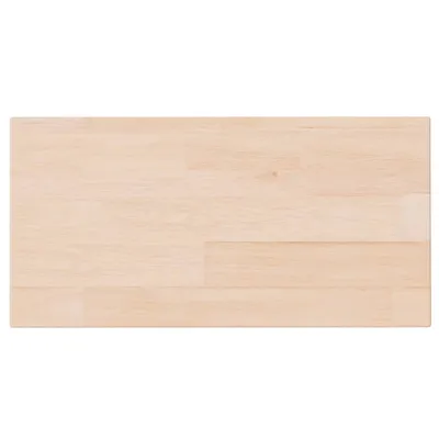 Image de vidaXL Étagère 40x20x1,5 cm Chêne massif non traité