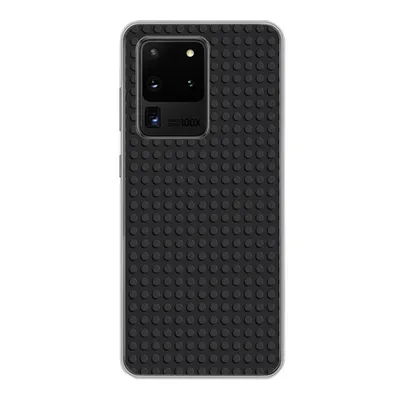 Produktbild von MuchoWow® Handyhülle Schutzhülle Hülle für Samsung Galaxy S20 Ultra Bild - Schwarz Silikon Softcase Handy Hülle - Karteninhaber