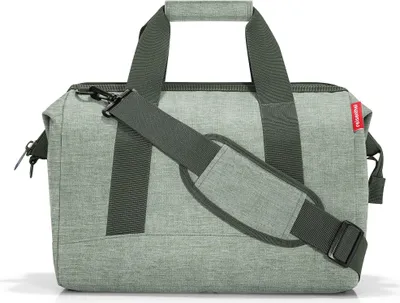 Immagine prodotto di reisenthel allrounder M, Reisetasche, Sporttasche, Doktortasche, Tasche, Polyestergewebe, Twist Sage, 18 L, MS5048