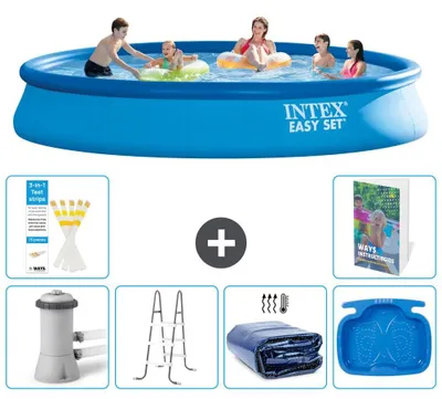 Immagine prodotto di Piscina Easy Set, modello Rund - 457x84 cm - 5 pezzi, serie S318