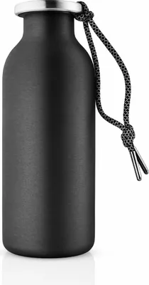Produktbild von Eva Solo To Go, 0,5 l, Schwarz, Nylon, Kunststoff, Edelstahl, 12 h, 24 h, 7,35 cm