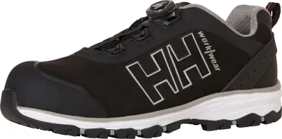 Image de Chaussures de sécurité Helly Hansen Chelsea Evolution Boa Wide Noir/Gris - 35
