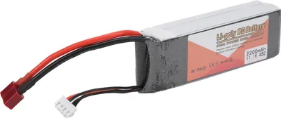Obrázok produktu pre 11.1V 2200mAh 3S 45C Lipo batéria s T zástrčkou RC batéria pre RC auto čln nákladné auto vrtuľník