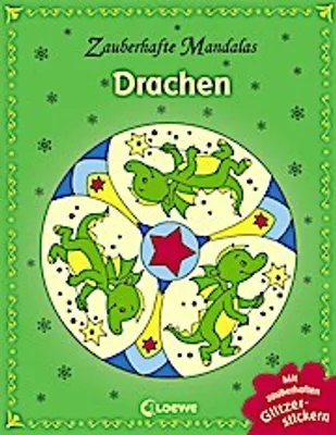 Produktbild von Zauberhafte Mandalas: Drachen (mit Glitzerstickern)