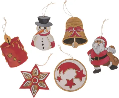 Immagine prodotto di Modello di seghetto per decorazioni per l'albero di Natale