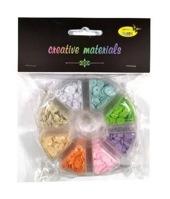 Obrázok produktu pre Flitre 8 farieb pastelové 6mm 40g