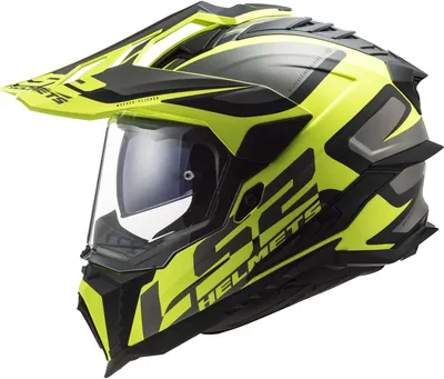 Immagine prodotto di Casco da motocross LS2 MX701 Explorer Alter Matt, nero opaco/giallo, M (57/58)
