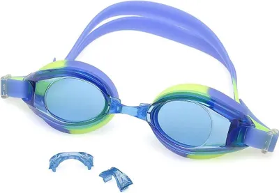 Image de Lunettes de natation Atosa Silicone Bleu Hommes Bleu One Size