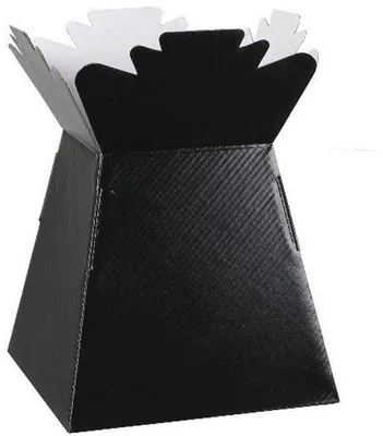 Produktbild von Famanu Blumenvase und Blumenbehälter - Schwarz