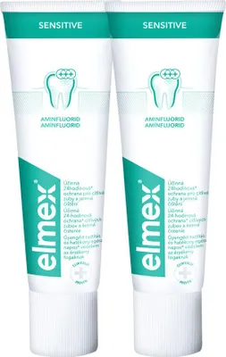 Produktbild von Elmex Sensitive Zahnpasta Duopack 2 x 75 ml