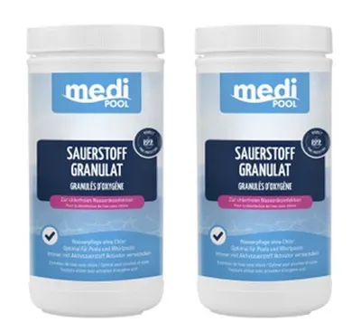 Produktbild von 2 x Sauerstoff Granulat, 2 x 1 KG mediPOOL