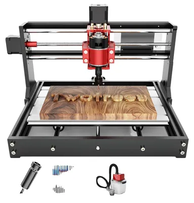 Image de Fraiseuse CNC, gravure polyvalente, conception conviviale, fraiseuse pour MDF/métal/acrylique, kit 8