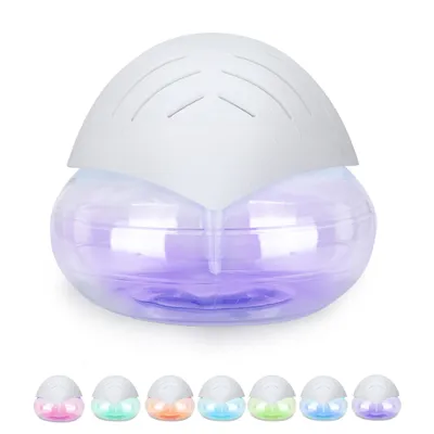 Produktbild von Wasserbasierter Luftreiniger & Luftbefeuchter 2-in-1, 1,8L Wassertank, für Räume bis 100 m², 12 Std. Laufzeit, 360° Wasserfilter, 7 LED, Leise ≤50 dB