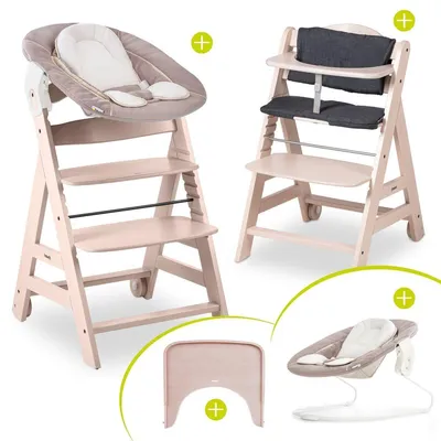 Produktbild von Hauck Beta Plus Whitewashed 5-tlg. Newborn Set