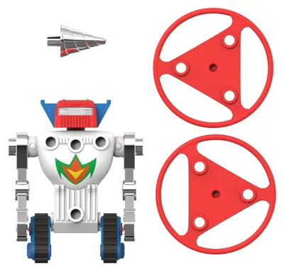 Image de Micronauts ReAction+ Figurines articulées - Série 02 : Microtron - 9 cm