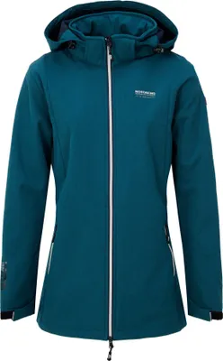 Produktbild von Nordberg Ronda - Softshell Outdoor Sommerjacke Damen - Lagoon Melange - Größe M