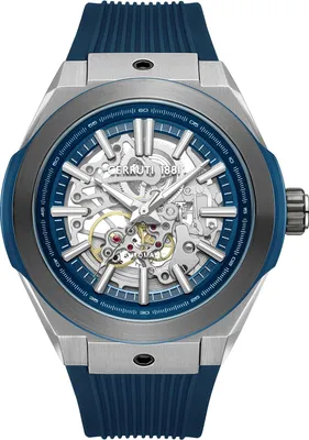 Image de Cerruti 1881 Montre automatique Ruscello Blue - Silver