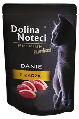 Zdjęcie produktu dla Karma dla kota Dolina Noteci Premium Kurczak Wołowina Kaczka Wieprzowina 85 g