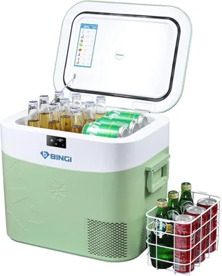 Obrázok produktu pre Kompresorová chladnička Koelbox, objem 22 litrov, prenosná, 12/24 V a 230 V