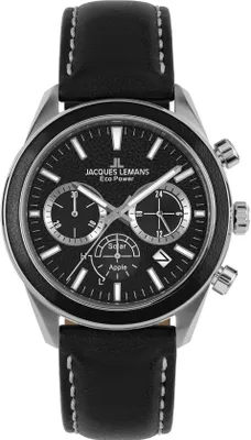 Zdjęcie produktu dla Chronograf męski Jacques Lemans Eco Power 1-2115A