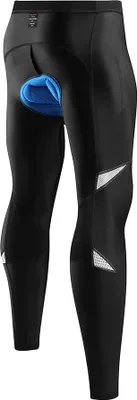 Produktbild von Men's Reflective Bicycle Pants Gel Padded Cycling Compression Tights Leggings Outdoor Riding Bike Pants