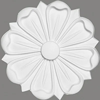 Produktbild von Mardom Rosette B3021 Profoam 160 x 16 x 160 mm Weiß Stuckrosette Deckenrosette Rund