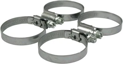 Produktbild von Schlauchklemmen aus Edelstahl für Poolschläuche 32 mm und 38 mm - Set mit 4 Stück