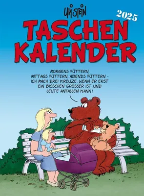 Produktbild von Uli Stein Taschenkalender 2025
