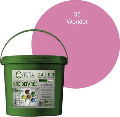 Produktbild von Contura BeGreen 1Kg. Kreidefarbe Shabby Chic Möbellack - 35 Wonder