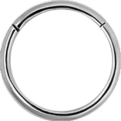 Produktbild von Karisma Edelstahl 316L Hinged Segmentring Charnier/Nasen Clicker Ring Medusa Helix Piercing BHSR-20GA Stärke 0,8mm - Innendurchmesser 6mm | Vergoldet| Stärke 0,8mm