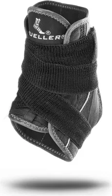 Produktbild von Hg80 Fussbandage m. Zügeln schwarz/grau
