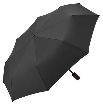 Produktbild von Fare - Mini Faltbarer Regenschirm LT4599 (Einheitsgröße) (Schwarz/Magenta)