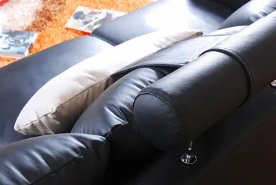 Produktbild von Ecksofa Leder Sofa Couch Polster Eck Sitz Wohnlandschaft Garnitur L-Form Sofas