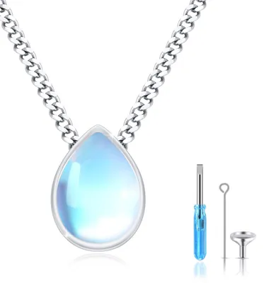 Produktbild von As-Kette – 925er Sterlingsilber-Anhänger mit Opal