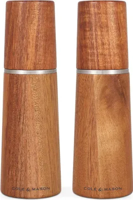 Obrázek produktu pro Cole&Mason Marlow Akazie Salz- und Pfeffermühle Geschenkset, ungefüllt 18.5 cmMarlow Acacia Salt and Pepper Mill Gift Set, unfilled 18.5 cm