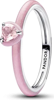 Produktbild von Chakra Herzring für Damen aus 925er Silber, Emaille von PANDORA ME