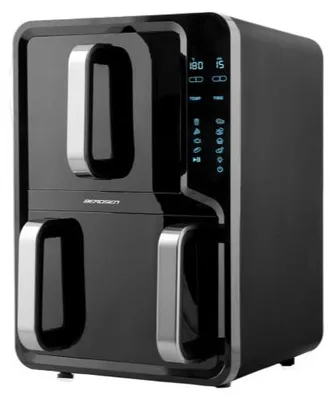 Immagine prodotto di Friggitrice ad aria calda, a doppia camera, verticale, 12 l, Berdsen 2800 W BD-664