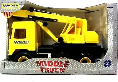 Zdjęcie produktu dla WADER Middle Truck dwig żółty 32122 21229