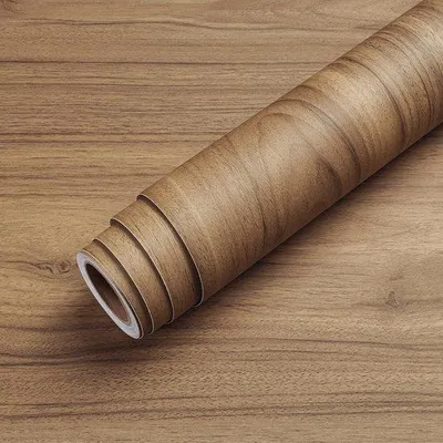 Image de Film adhésif imitation bois pour la décoration d'intérieur et les cuisines, 40 cm x 2 m
