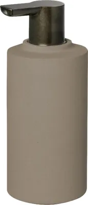 A solo shot of a soap dispenser.