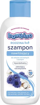 Zdjęcie produktu dla Bambino Szampon nawilżający do włosów normalnych i suchych, 400 ml
