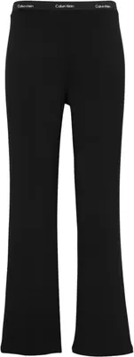 Immagine prodotto di Pantaloni da pigiama da donna Calvin Klein, modello "stovepipe" in modal, con elastico in vita, colore nero