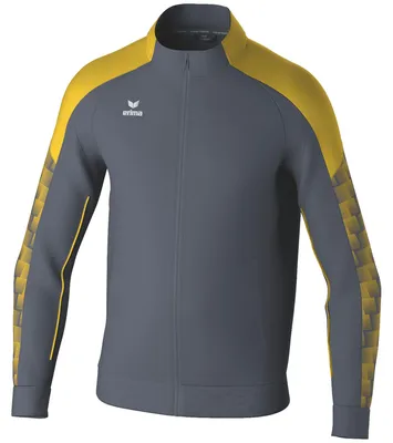 Produktbild von Erima Evo Star Trainingsjacke Schiefergrau/Gelb - XXXL