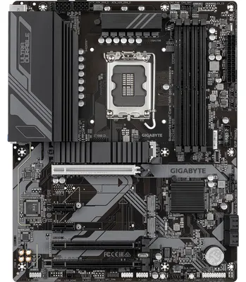 Obrázek produktu pro GIGABYTE Z790 D, Intel, LGA 1700, Intel® Celeron®, Intel® Core™ i3, Intel® Core™ i5, Intel® Core™ i7, Intel® Core™ i9,..., LGA 1700, 192 GB, DDR5-SDRAM