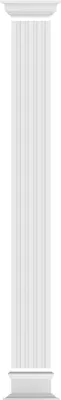 Produktbild von Pilaster Komplettset 2 | Fassade | harte Acryl Außenschicht | Außendekor | Stuck | weiß | EPS | PC102 medium