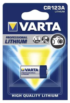 Image de Varta CR123A Pile au lithium 1 pack | Pack économique | Pile photo