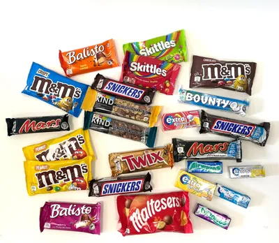 Produktbild von Süßigkeiten Box XXL "Dankeschön" mit 24 Snacks