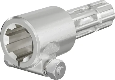 Produktbild von Zapfwelle, PTO 175 mm Buchse mit Keilwellenaufnahme 1 3/4" Z6 für Ausgangswelle 8-32x38x6 Traktor
