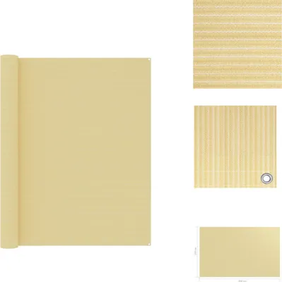 Produktbild von vidaXL Zeltteppich 250x400 cm Beige - Zeltzubehör